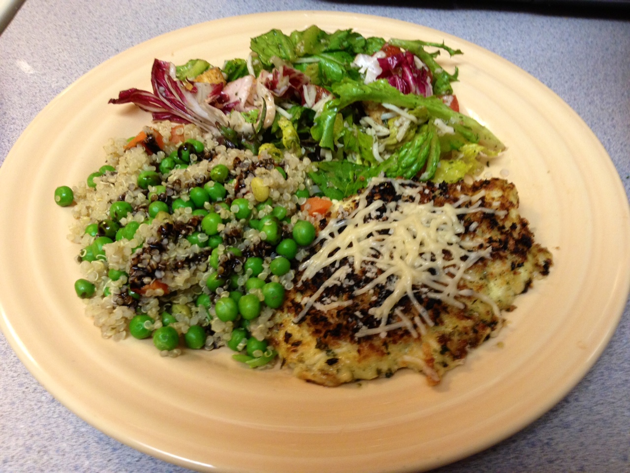 Plated Tilapia