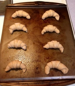 rolled crescent roll