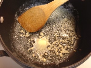 sautéd garlic