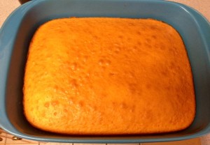 Orange Cake Baked
