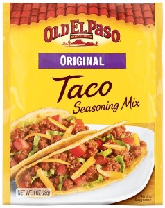 Old el Paso taco seasoning