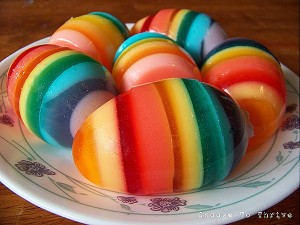 rainbow eggs