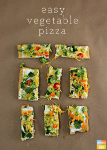 Easy-Vegetable-Pizza