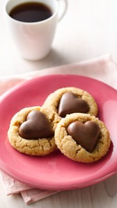 chocolate heart cookies