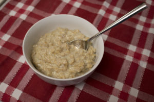 oatmeal in bowl